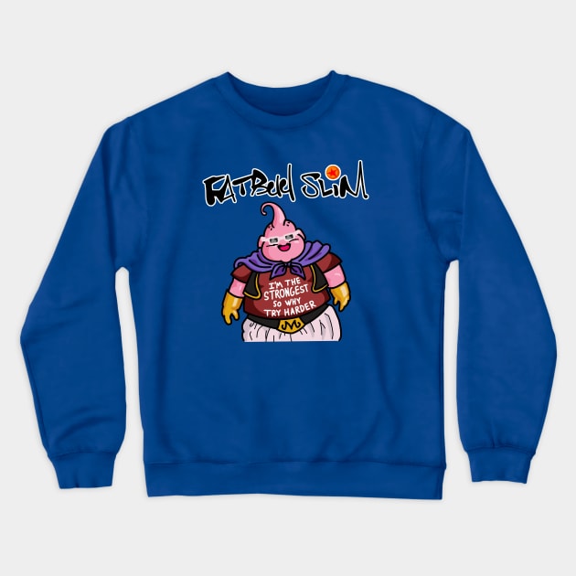 Fat Buu Slim Crewneck Sweatshirt by JPenfieldDesigns